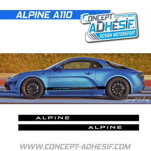 Bande bas de caisse Alpine 1