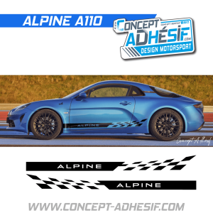 Bande bas de caisse Alpine 3