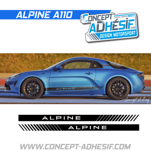 Bande bas de caisse Alpine 6