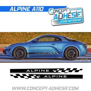 Bande bas de caisse Alpine 7