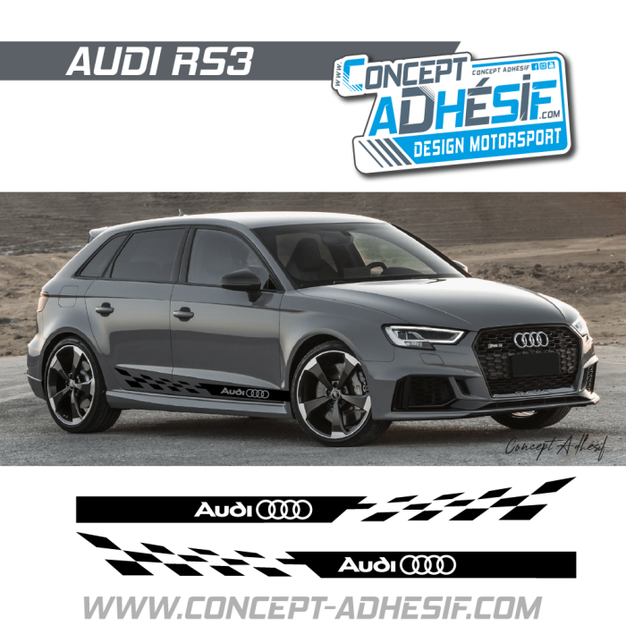 Bande bas de caisse Audi 3