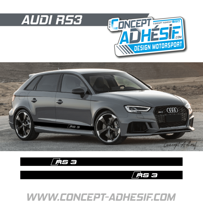 Bande bas de caisse Audi RS3 1