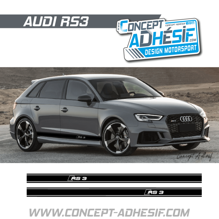 Bande bas de caisse Audi RS3 2