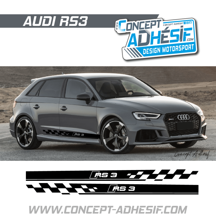 Bande bas de caisse Audi RS3 7