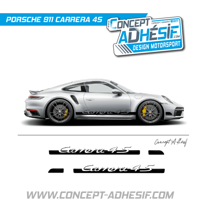 Bande bas de caisse 911 Carrera GTS