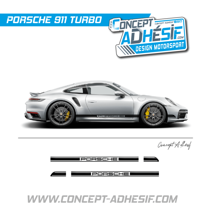 Bande bas de caisse 911 Turbo 1