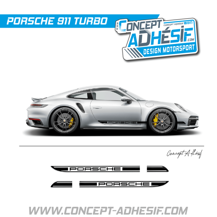 Bande bas de caisse 911 Turbo 2