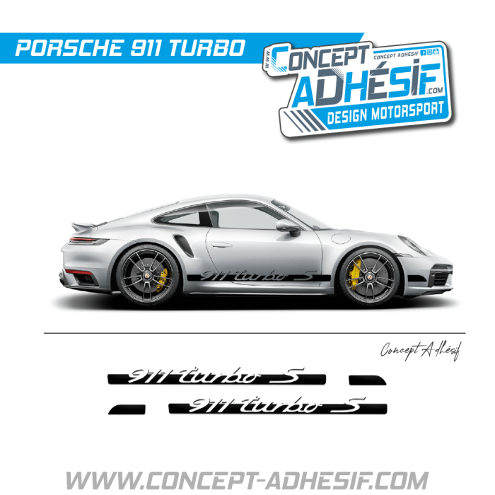 Bande bas de caisse 911 Turbo 3