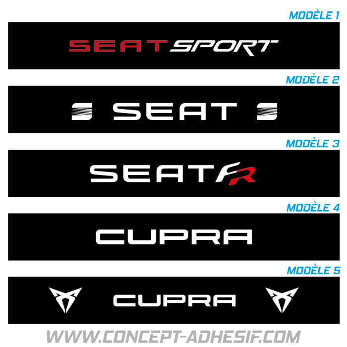 Bandeau pare soleil SEAT/CUPRA 1