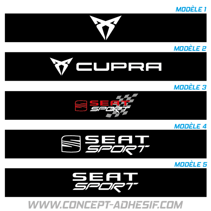 Bandeau pare soleil SEAT/CUPRA 3