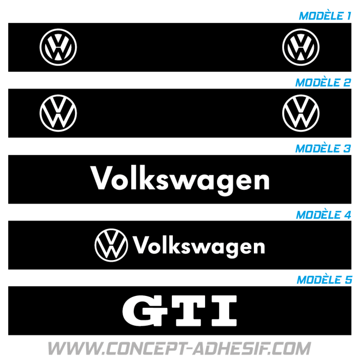 Bandeau pare soleil VOLKSWAGEN 4