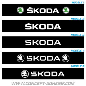 Bandeau pare soleil SKODA 1