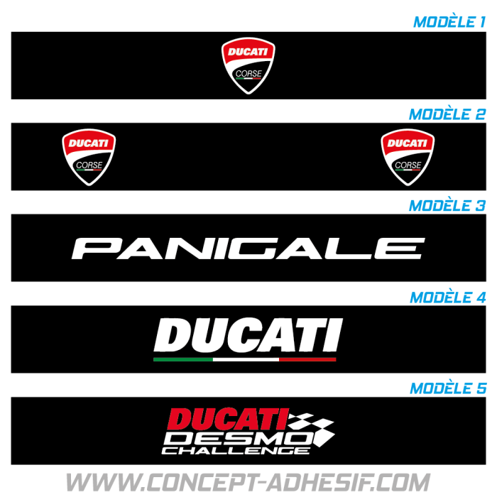 Bandeau pare soleil DUCATI 2