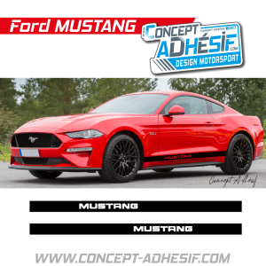 Bande bas de caisse Mustang 1