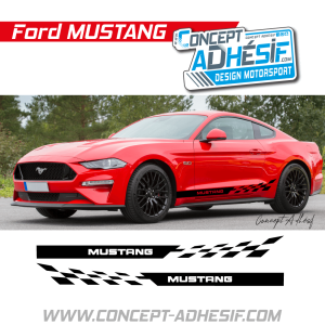 Bande bas de caisse Mustang 3