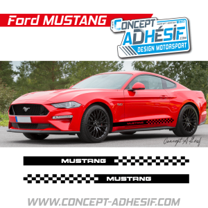 Bande bas de caisse Mustang 4