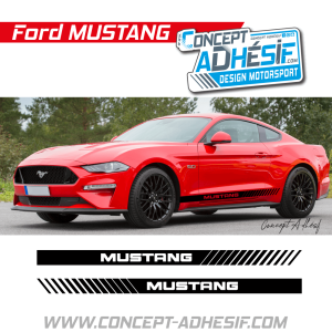 Bande bas de caisse Mustang 6