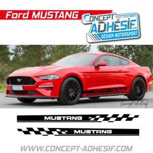 Bande bas de caisse Mustang 7