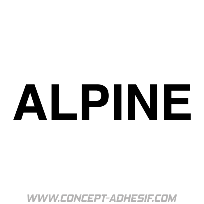 Logo Alpine 10