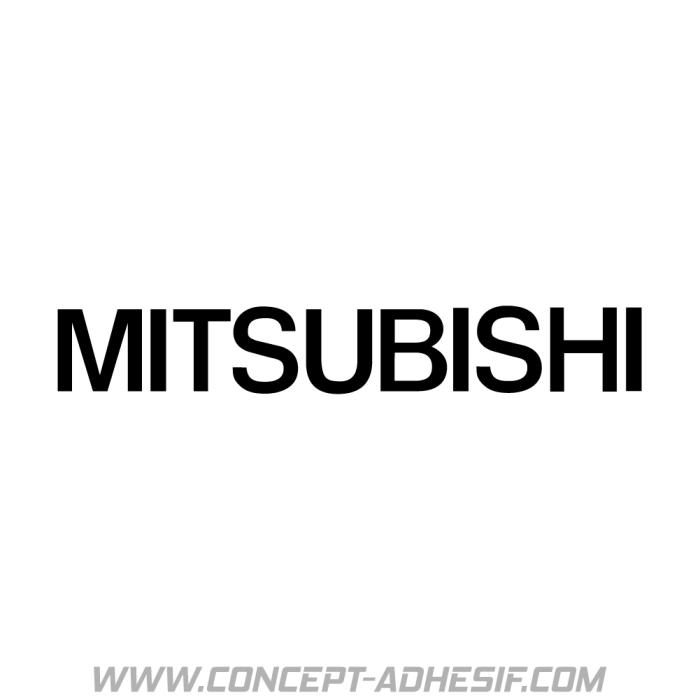 Logo Mitsubishi 6