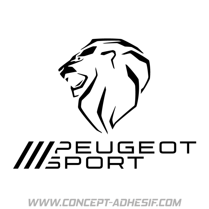 Logo Peugeot 50