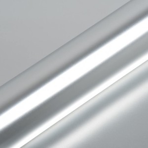 Super chrome argent satin