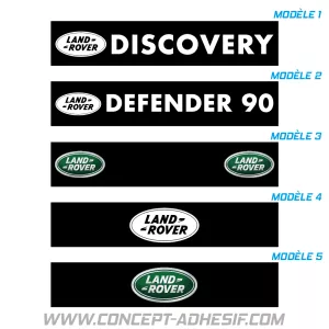 Cache plaque Land Rover 1