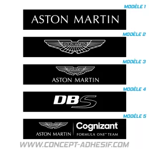 Cache plaque Aston Martin 1