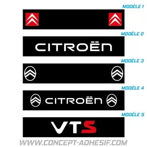 Cache plaque Citroën 2