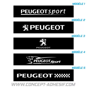 Cache plaque Peugeot 8