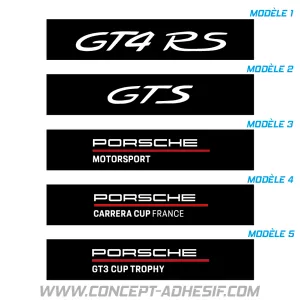 Cache plaque Porsche 5