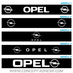 Bandeau pare soleil OPEL 2