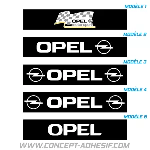 Cache plaque Opel 1