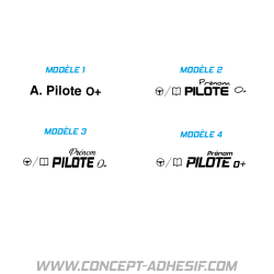 Noms rallye PILOTE ou COPILOTE