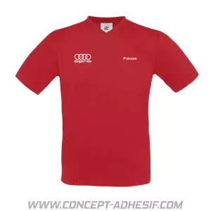 Tshirt homme col V TEAM APRA