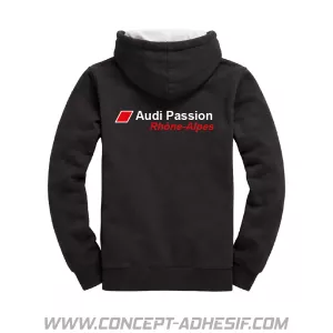 Sweat capuche zippé TEAM APRA