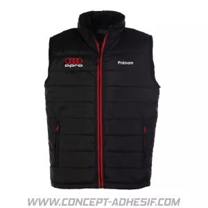 Bodywarmer matelassé TEAM APRA