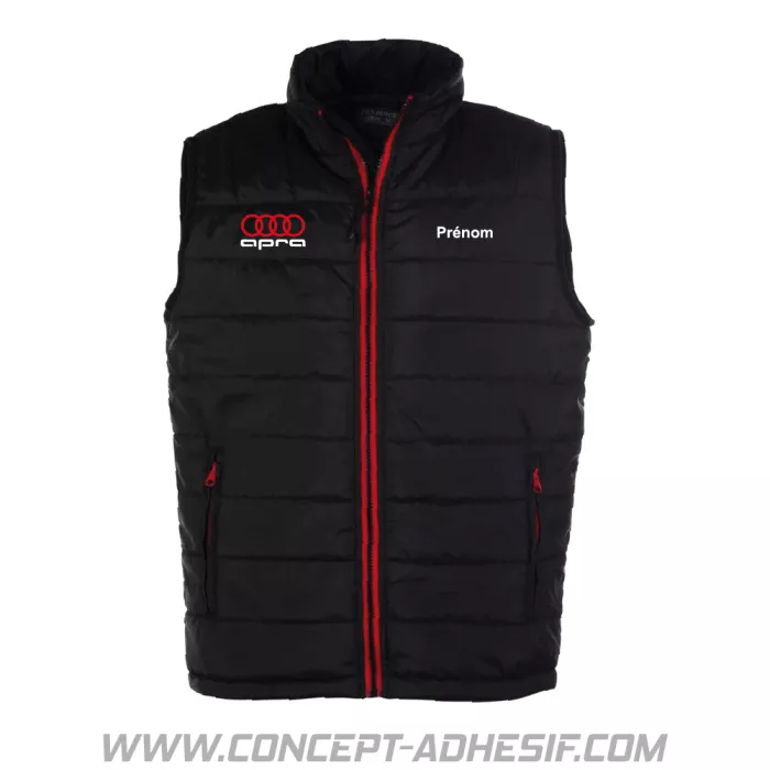 Bodywarmer matelassé TEAM APRA