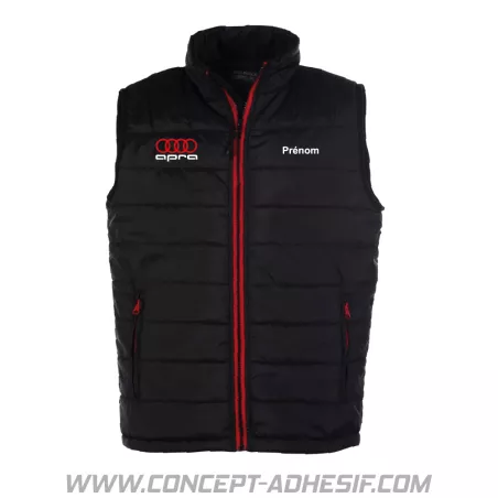 Bodywarmer matelassé TEAM APRA