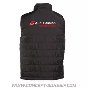 Bodywarmer matelassé TEAM APRA