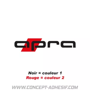 Sticker APRA 2