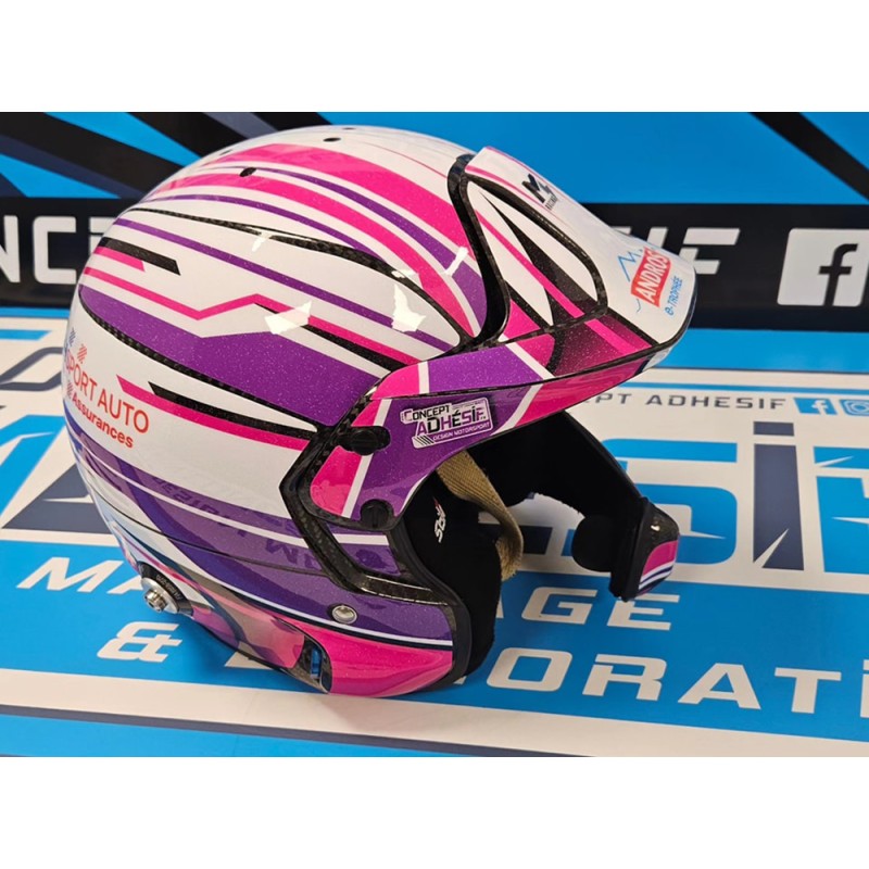 Kit D co Casque De Rallye Commandez Sur Concept Adh sif